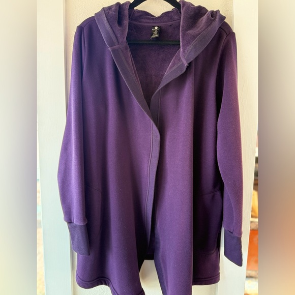 Active Life Open Yoga‎ Jacket w/ Thumb Holes! Size L. - Picture 1 of 5
